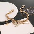 Chanel CC Pendant Multi-Chain Necklace