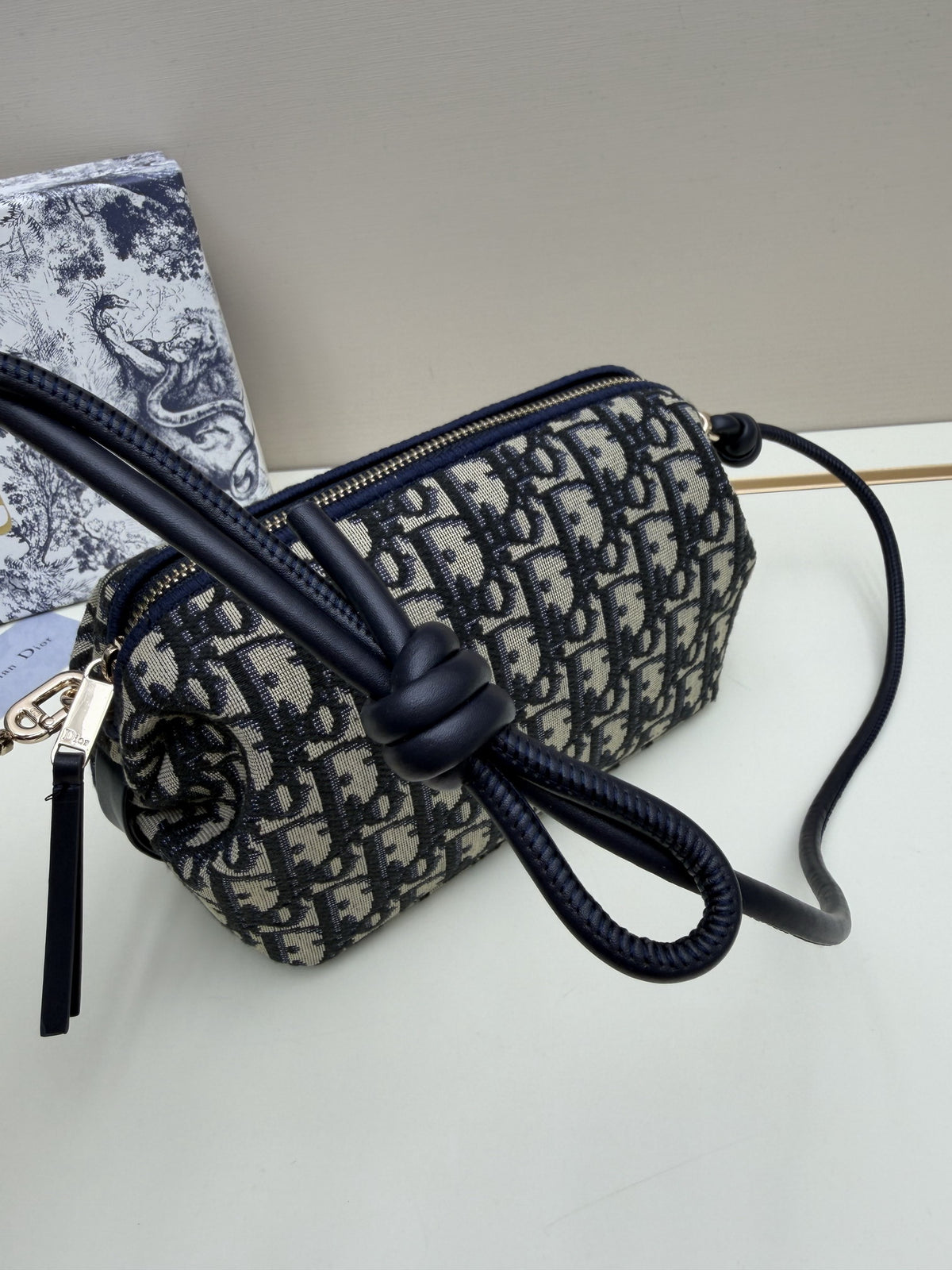 Dior Bow S3900 Bag Black