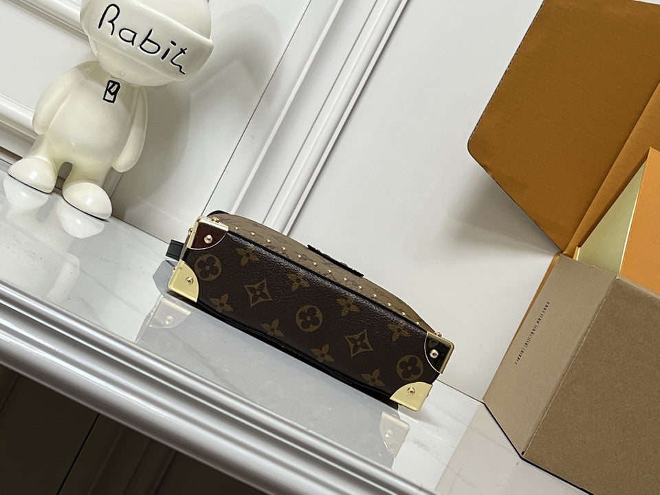 Louis Vuitton Brown Monogram Vanity-Style Bag