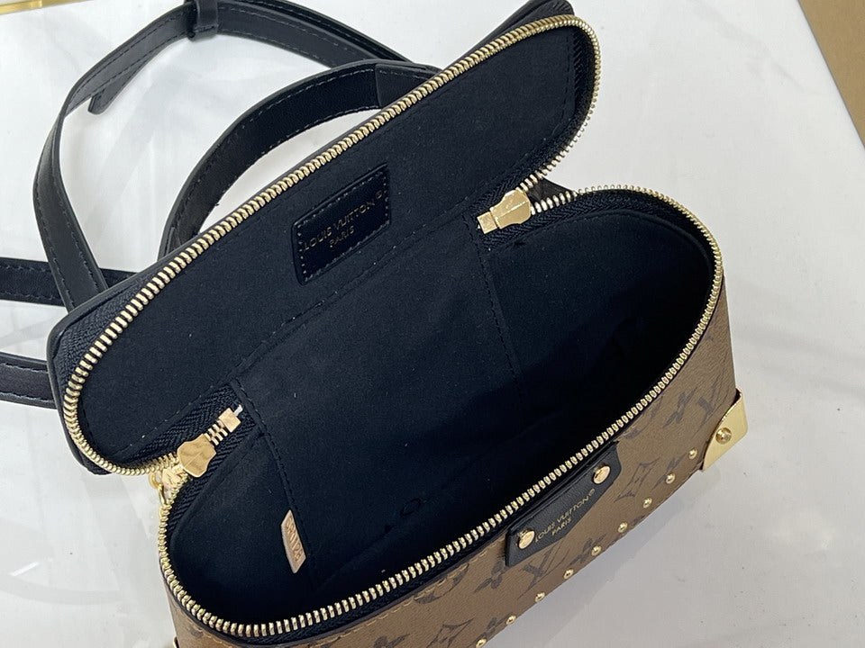 Louis Vuitton Brown Monogram Vanity-Style Bag