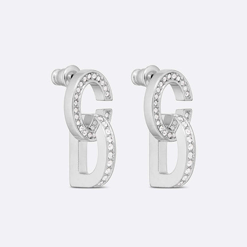 18K Dior Lock Earrings